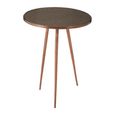 Akola Side Table - Copper - Round