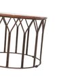 Boho Side Table - Large Round - Mango Wood