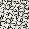 Fusion Side Table - Round - White Bone Inlay with Gold Base
