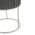 Genoa Side Table - Round - Grey