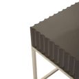 Genoa Side Table - Square - Grey