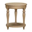 Chateau Side Table - Round - Natural - Rustic Pine