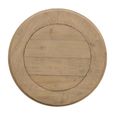 Chateau Side Table - Round - Natural - Rustic Pine