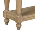 Chateau Telephone Table - Natural - Rustic Pine