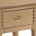 Cotswold Oak Lamp Table - 1 Drawer - Natural