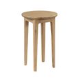 Cotswold Oak Lamp Table - Round - Natural