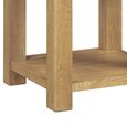 Dorchester Lamp Table - Square - Rustic Oak