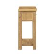 Dorchester Telephone Table - 1 Drawer - Rustic Oak