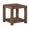 Oakridge End Table - Square - Dark Oak