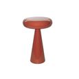 Brix Sam Side Table - Round - Amber - Metal