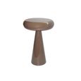 Brix Sam Side Table - Round - Coffee - Metal