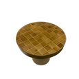 Brix Tylo Side Table - Round - Camel - Ceramic and Metal