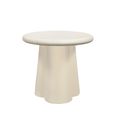 Brix Clubs Side Table - Round - Sandy - Concrete