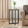Branna Side Table - Round - Mother of Pearl