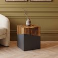 Gabor Side Table - Square - Natural Bamboo Wood