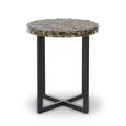 Branna Side Table - Round - Mother of Pearl