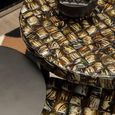 Branna Side Table - Round - Mother of Pearl