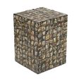 Branna Side Table - Square - Mother of Pearl