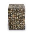 Branna Side Table - Square - Mother of Pearl