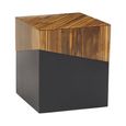 Gabor Side Table - Square - Natural Bamboo Wood