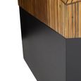 Gabor Side Table - Square - Natural Bamboo Wood