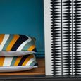 Issey Side Table - Square - White and Black Wood