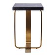 Lena Side Table - Black Oak