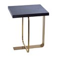Lena Side Table - Black Oak