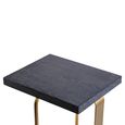 Lena Side Table - Black Oak