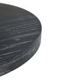 Lena Side Table - Round - Black Oak