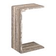 Dulce Side Table - Grey - Marble