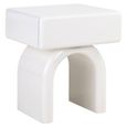 Bennet End Table - 1 Drawer - White - Wood