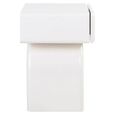 Bennet End Table - 1 Drawer - White - Wood
