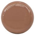 Indie End Table - Round - Mocha Mousse - Polyresin