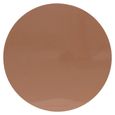 Liza End Table - Round - Mocha Mousse - Polyresin