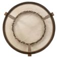 Cleo End Table - 2 Teir - Round - Gold - Glass and Metal