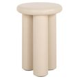 Elbaz End Table - Round - Beige