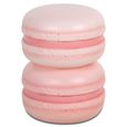 Macarons End Table - Round - Pink - Polyresin