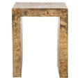 Novan End Table - Gold - Aluminum