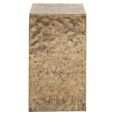 Novan End Table - Gold - Aluminum