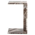 Tovek End Table - Blush Beige - Marble
