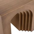 Vevey End Table - Square - Brushed Gold - Metal