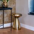 Arlo Gold Round Side Table