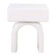Bennet End Table - 1 Drawer - White