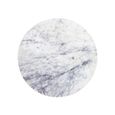 Celine Gold and White Marble Round Side Table