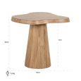 Riva Natural Oak Side Table