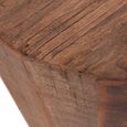 Bassano Side Table - Round - Small - Natural - Teak Wood