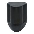 Ace Side Table - Sculptural Design - Black - Aluminium