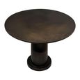 James Side Table - Round - Bronze - Metal