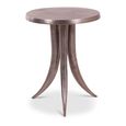 Cruz Side Table - Round - Brown - Aluminium